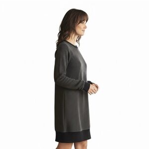 Roots Longsleeve black and grey Sweater Dress